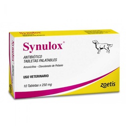 Synulox 250 mg; 10 comprimidos